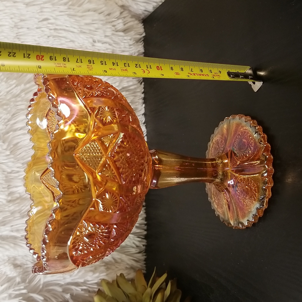 Imperial Marigold Carnival Compote - Picture 6 of 8